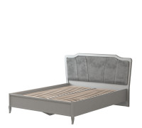 Кровать 1800 Орлеан №768, стальной серый
