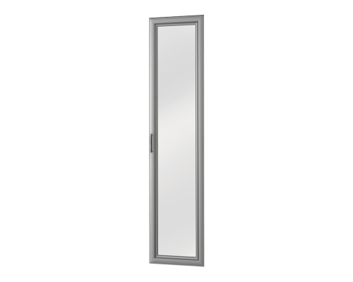 Фасад зеркальный к шкафам 3,4-дверным спальни Орлеан, стальной серый