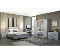 Модульная спальня Орлеан, стальной серый