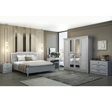 Модульная спальня Орлеан, стальной серый