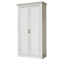 Шкаф для одежды 2-х дверный Орлеан №835, ясень белый