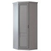 Шкаф угловой Орлеан №837, стальной серый