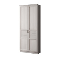 Шкаф для одежды 2-дверный Лира №56 (ясень белый)