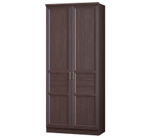 Шкаф для одежды 2-дверный Лира №56 (дуб нортон темный)