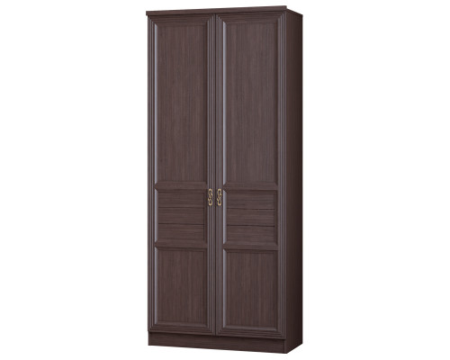Шкаф для одежды 2-х дверный «Лира» №40 (дуб нортон темный)