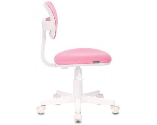 Кресло детское Бюрократ CH-W299 розовый TW-06A TW-13A сетка/ткань крестов. пластик пластик белый Кресло детское Бюрократ CH-W299 розовый TW-06A TW-13A сетка/ткань крестов. пластик пластик белый