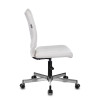 Кресло Бюрократ CH-330M белый Lincoln 100 эко.кожа крестов. металл хром