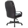 Кресло руководителя Бюрократ CH-868LT черный эко.кожа крестов. пластик