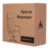 Кресло руководителя Бюрократ T-9922WALNUT черный кожа крестов. металл/дерево