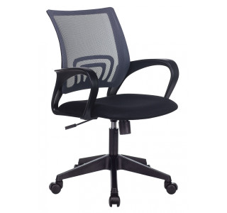 Кресло Бюрократ CH-695N темно-серый TW-04 сиденье черный TW-11 сетка/ткань крестов. пластик