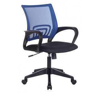 Кресло Бюрократ CH-695N синий TW-05 сиденье черный TW-11 сетка/ткань крестов. пластик Кресло Бюрократ CH-695N синий TW-05 сиденье черный TW-11 сетка/ткань крестов. пластик
