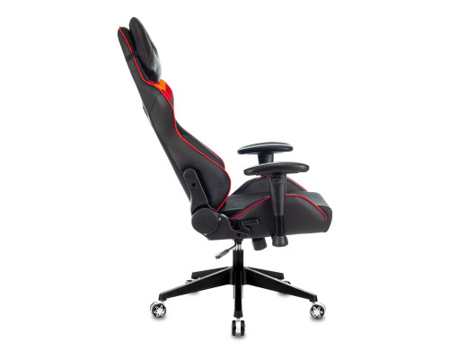 Кресло игровое Zombie VIKING 4 AERO черный/красный текстиль/эко.кожа с подголов. крестов. пластик Кресло игровое Zombie VIKING 4 AERO черный/красный текстиль/эко.кожа с подголов. крестов. пластик