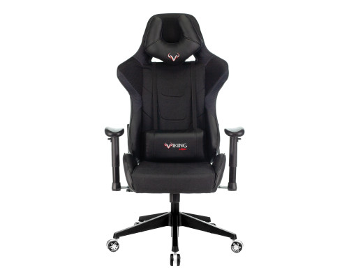 Кресло игровое Zombie VIKING 4 AERO Edition черный текстиль/эко.кожа с подголов. крестов. пластик Кресло игровое Zombie VIKING 4 AERO Edition черный текстиль/эко.кожа с подголов. крестов. пластик