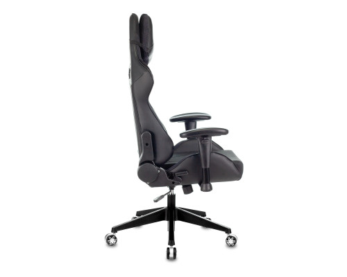 Кресло игровое Zombie VIKING 4 AERO Edition черный текстиль/эко.кожа с подголов. крестов. пластик Кресло игровое Zombie VIKING 4 AERO Edition черный текстиль/эко.кожа с подголов. крестов. пластик