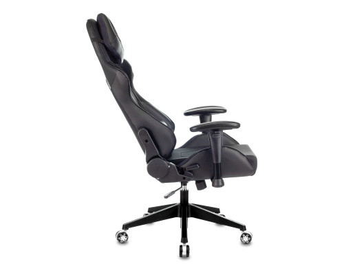 Кресло игровое Zombie VIKING 4 AERO Edition черный текстиль/эко.кожа с подголов. крестов. пластик Кресло игровое Zombie VIKING 4 AERO Edition черный текстиль/эко.кожа с подголов. крестов. пластик