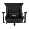 Кресло игровое Zombie VIKING 4 AERO Edition черный текстиль/эко.кожа с подголов. крестов. пластик