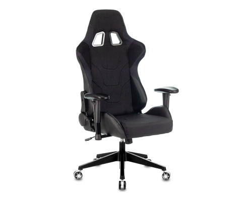 Кресло игровое Zombie VIKING 4 AERO Edition черный текстиль/эко.кожа с подголов. крестов. пластик Кресло игровое Zombie VIKING 4 AERO Edition черный текстиль/эко.кожа с подголов. крестов. пластик
