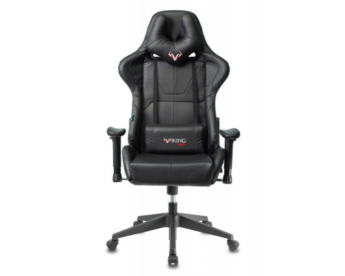 Кресло игровое Zombie VIKING 5 AERO Edition черный эко.кожа с подголов. крестов. пластик Кресло игровое Zombie VIKING 5 AERO Edition черный эко.кожа с подголов. крестов. пластик