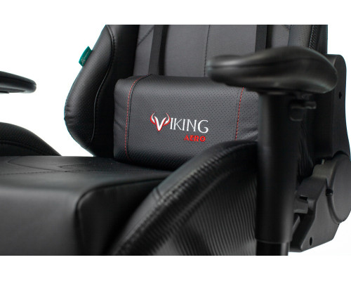 Кресло игровое Zombie VIKING 5 AERO Edition черный эко.кожа с подголов. крестов. пластик Кресло игровое Zombie VIKING 5 AERO Edition черный эко.кожа с подголов. крестов. пластик