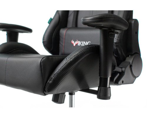 Кресло игровое Zombie VIKING 5 AERO Edition черный эко.кожа с подголов. крестов. пластик Кресло игровое Zombie VIKING 5 AERO Edition черный эко.кожа с подголов. крестов. пластик