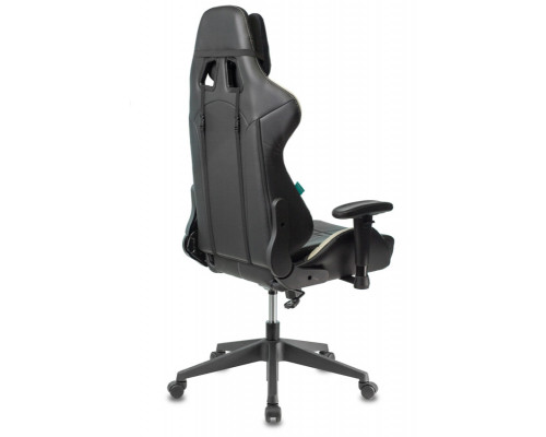 Кресло игровое Zombie VIKING 5 AERO черный/белый эко.кожа с подголов. крестов. пластик Кресло игровое Zombie VIKING 5 AERO черный/белый эко.кожа с подголов. крестов. пластик