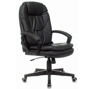 Кресло руководителя Бюрократ CH-868N черный эко.кожа крестов. пластик Кресло руководителя Бюрократ CH-868N черный эко.кожа крестов. пластик