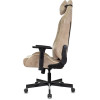 Кресло игровое Knight N1 Fabric бежевый Light-21 с подголов. крестов. металл