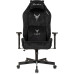 Кресло игровое Knight N1 Fabric черный Light-20 с подголов. крестов. металл