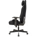 Кресло игровое Knight N1 Fabric черный Light-20 с подголов. крестов. металл