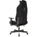 Кресло игровое Knight N1 Fabric черный Light-20 с подголов. крестов. металл