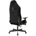 Кресло игровое Knight N1 Fabric черный Light-20 с подголов. крестов. металл