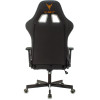 Кресло игровое Knight ARMOR черный ромбик эко.кожа с подголов. крестов. металл