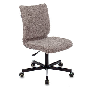 Кресло Бюрократ СН-330М серый экомех крестов. металл черный Кресло Бюрократ СН-330М серый экомех крестов. металл черный