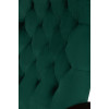 Кресло руководителя Бюрократ T-9928WALNUT Fabric зеленый Italia Green крестов. металл/дерево