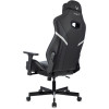 Кресло игровое Knight Thunder 5X черный эко.кожа крестов. металл