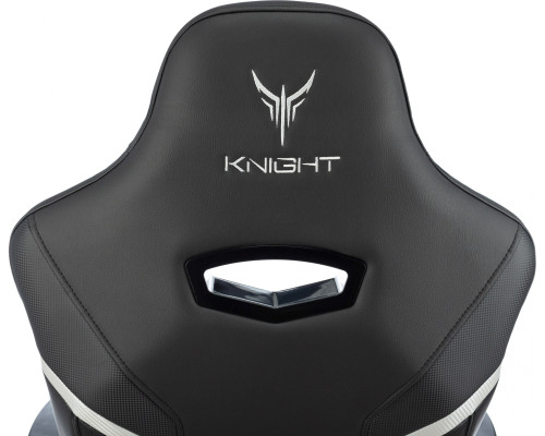 Кресло игровое Knight Thunder 5X черный эко.кожа крестов. металл Кресло игровое Knight Thunder 5X черный эко.кожа крестов. металл