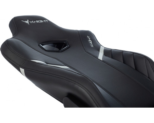 Кресло игровое Knight Thunder 5X черный эко.кожа крестов. металл Кресло игровое Knight Thunder 5X черный эко.кожа крестов. металл