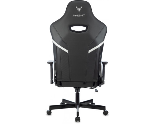 Кресло игровое Knight Thunder 5X черный эко.кожа крестов. металл Кресло игровое Knight Thunder 5X черный эко.кожа крестов. металл