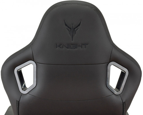 Кресло игровое Knight Craft черный эко.кожа крестов. металл Кресло игровое Knight Craft черный эко.кожа крестов. металл