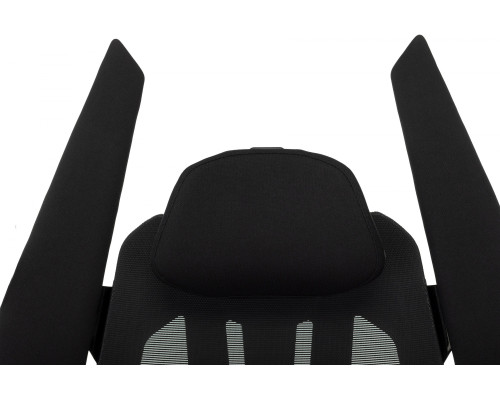Кресло игровое Knight Aero черный крестов. пластик пластик серебро Кресло игровое Knight Aero черный крестов. пластик пластик серебро