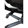 Кресло игровое Knight Aero черный крестов. пластик пластик серебро