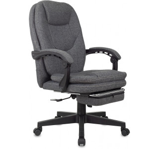 Кресло руководителя Бюрократ CH-868MSG-F серый 3C1 крестов. пластик подст.для ног