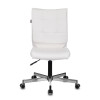 Кресло Бюрократ CH-330M белый Lincoln 100 эко.кожа крестов. металл хром