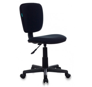 Кресло Бюрократ Ch-204NX черный 26-28 крестов. пластик