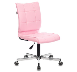 Кресло Бюрократ CH-330M светло-розовый Diamond 357 эко.кожа крестов. металл Кресло Бюрократ CH-330M светло-розовый Diamond 357 эко.кожа крестов. металл