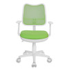 Кресло детское Бюрократ Ch-W797 салатовый TW-03A сиденье салатовый TW-18 сетка/ткань крестов. пластик пластик белый