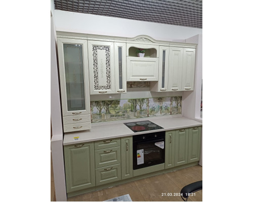 Кухня Оливия 2,4 м с выставки магазина распродажа Кухня Оливия 2,4 м с выставки магазина распродажа