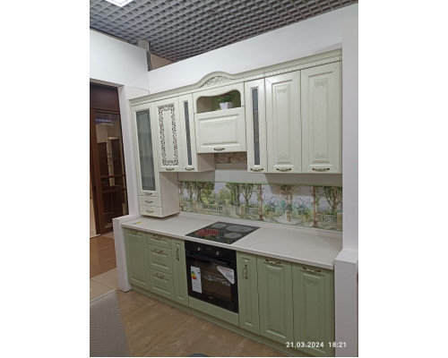 Кухня Оливия 2,4 м с выставки магазина распродажа Кухня Оливия 2,4 м с выставки магазина распродажа