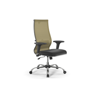 Кресло ErgoLife  Sit 10 B2-163D - T+Extra /Km00/Wm12/D02P(M09.B21.G20.W01) (Золотой ротанг-Черный)