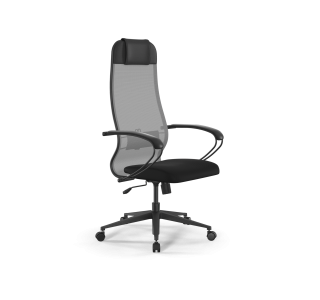 Кресло ErgoLife  Sit 10 B1-111K - X2+UMF(X1) /Ub00/Wh00/K1bL(M09.B11.G19.W02) (Св.серый-Черный)